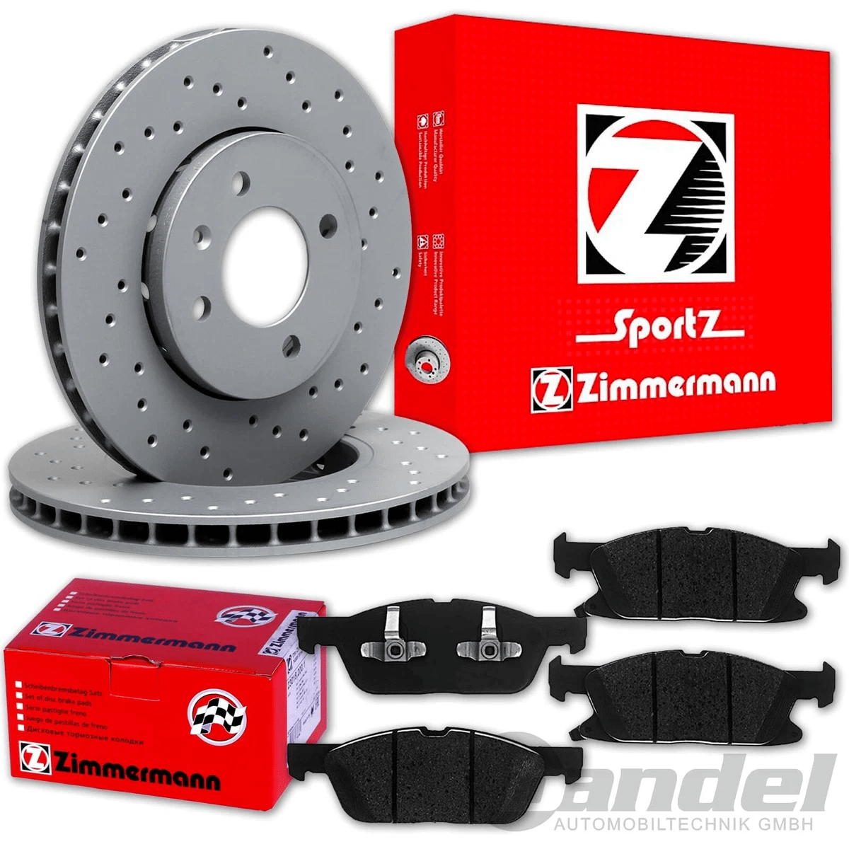 Гальмівні колодки та диски Zimmermann для KIA CERATO (LD) | Otto Zimmermann