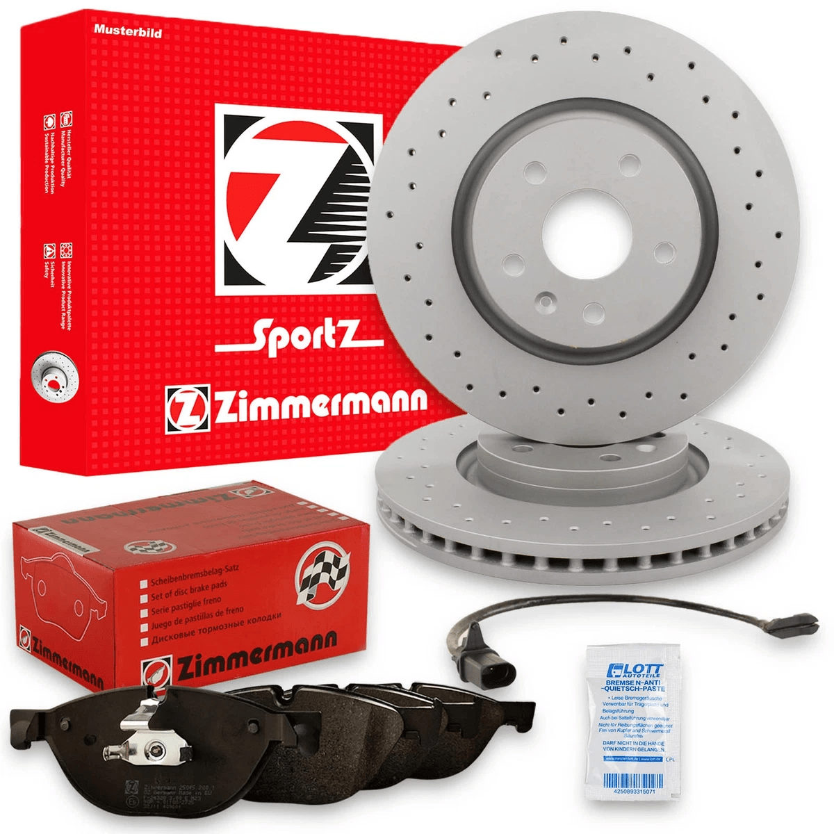 Запчастини Zimmermann для VW CADDY III 2.0 TDI 4motion: безпечна та надійна гальмівна система Запчастини Zimmermann для VW CADDY III 2.0 TDI 4motion: безпечна та надійна гальмівна система