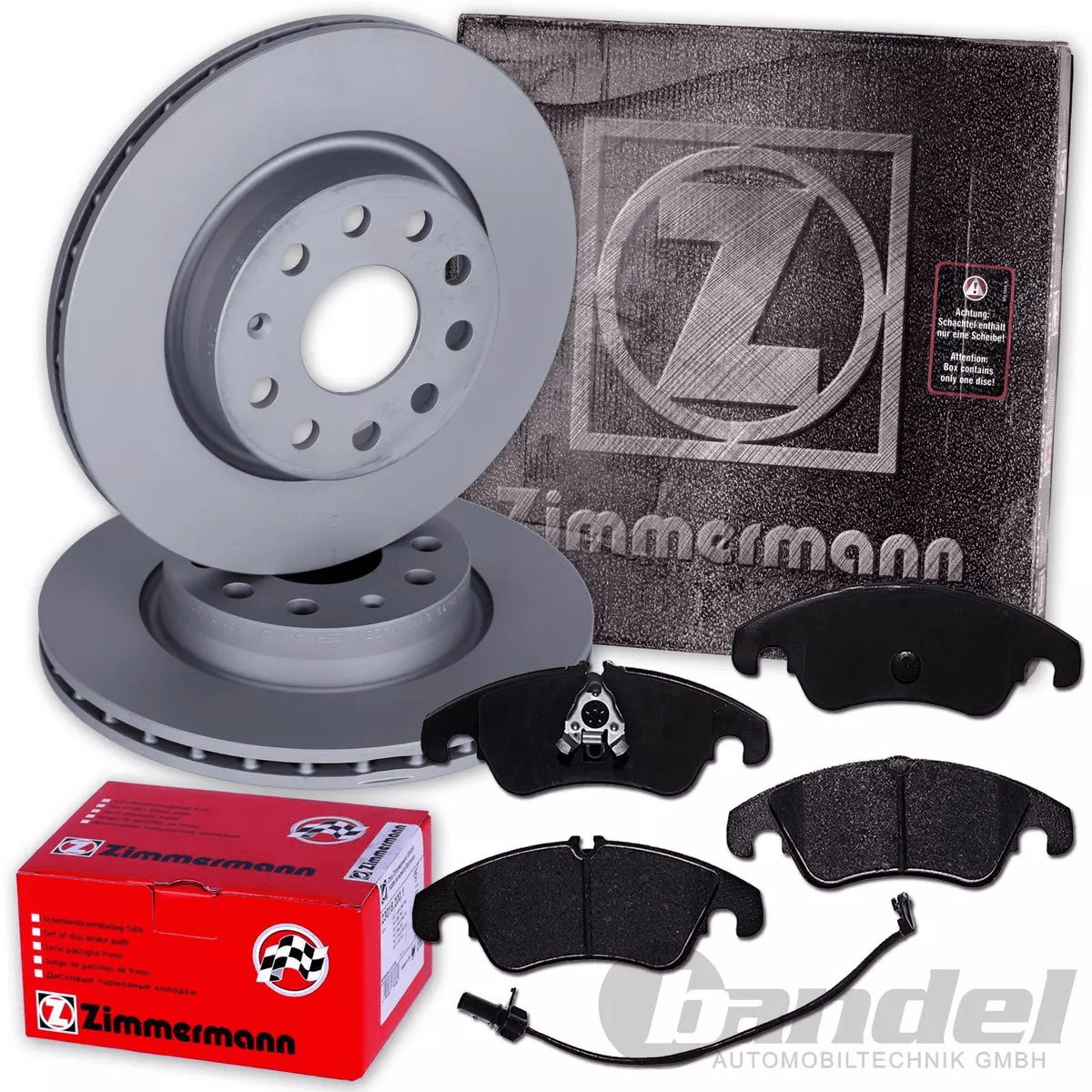 Гальмівні колодки та диски Zimmermann для PEUGEOT EXPERT Kasten