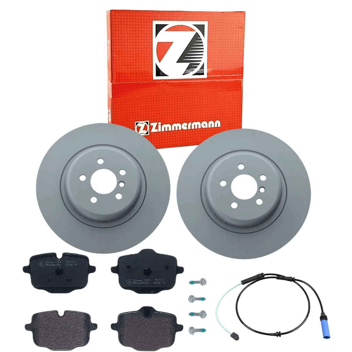 Гальмівні колодки та диски Zimmermann для MERCEDES-BENZ SL 55 AMG