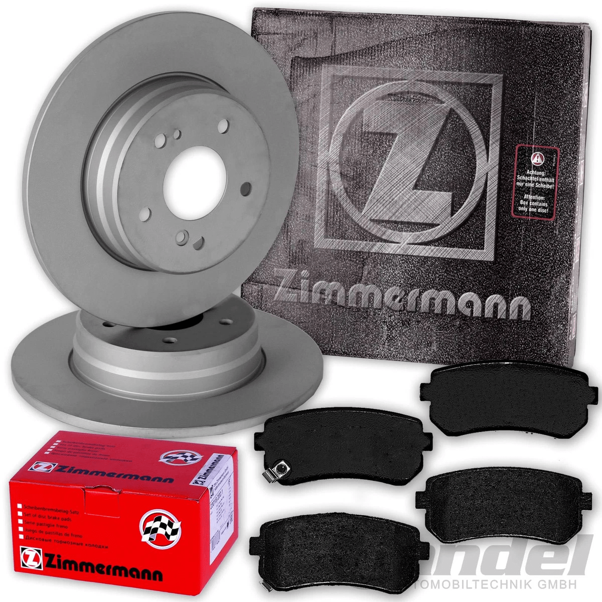 Гальмівні колодки та диски Zimmermann для VW PASSAT (3B2) - безпека та якість Гальмівні колодки та диски Zimmermann для VW PASSAT (3B2) - безпека та якість