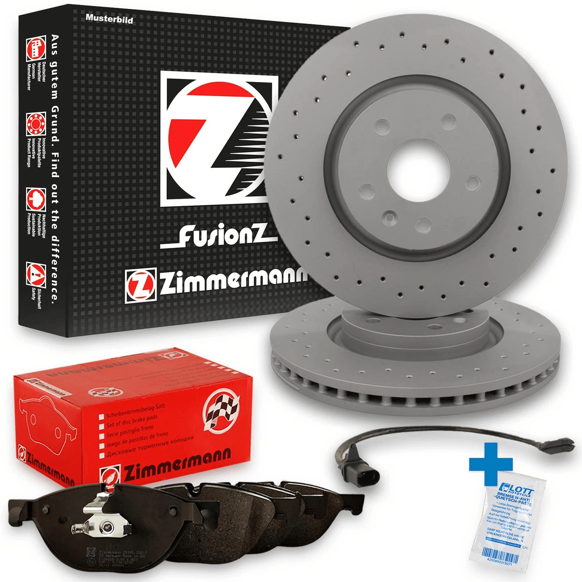 Безпечне гальмування для MERCEDES-BENZ E-CLASS Купе (C207) — Zimmermann Безпечне гальмування для MERCEDES-BENZ E-CLASS Купе (C207) — Zimmermann