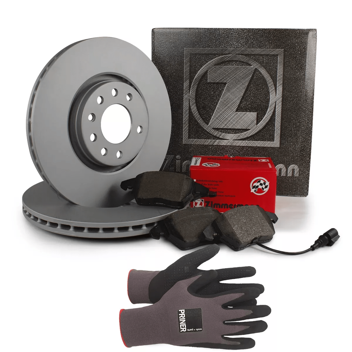 Гальмівні колодки та диски Zimmermann для MERCEDES-BENZ SL 55 AMG