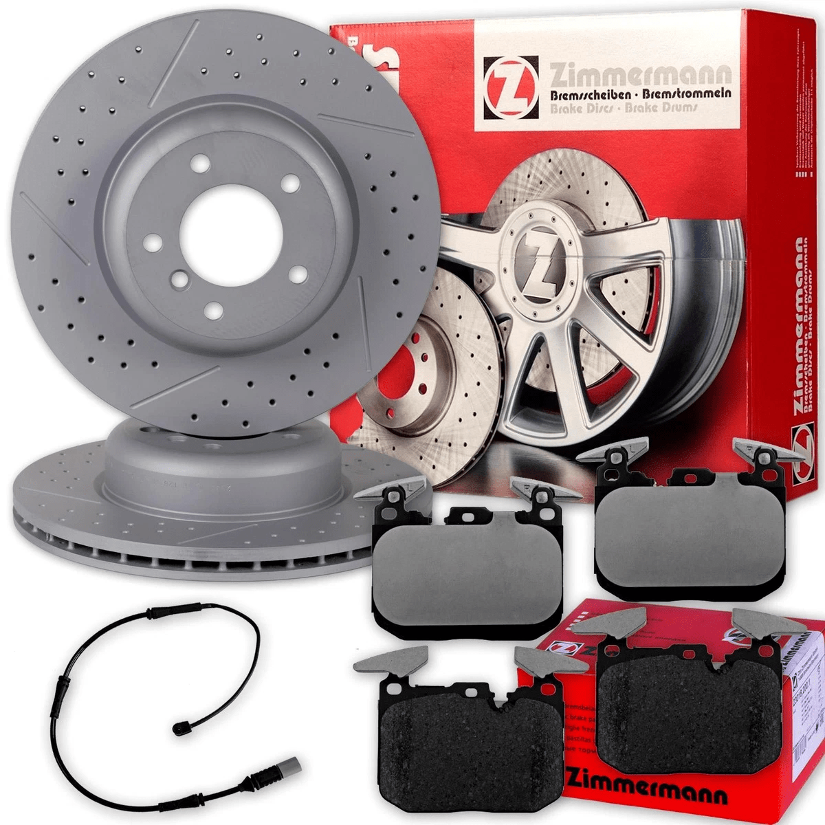 Гальмівні колодки та диски Zimmermann для PEUGEOT EXPERT Kasten