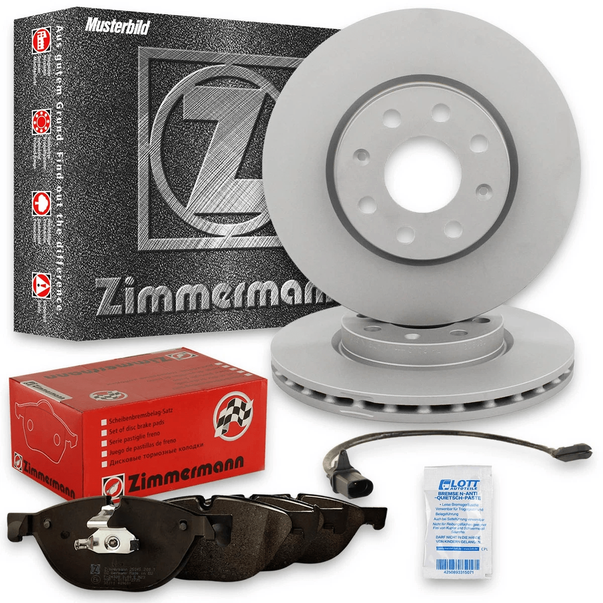 Otto-Zimmermann: Гальмівні диски та колодки для Opel Combo T