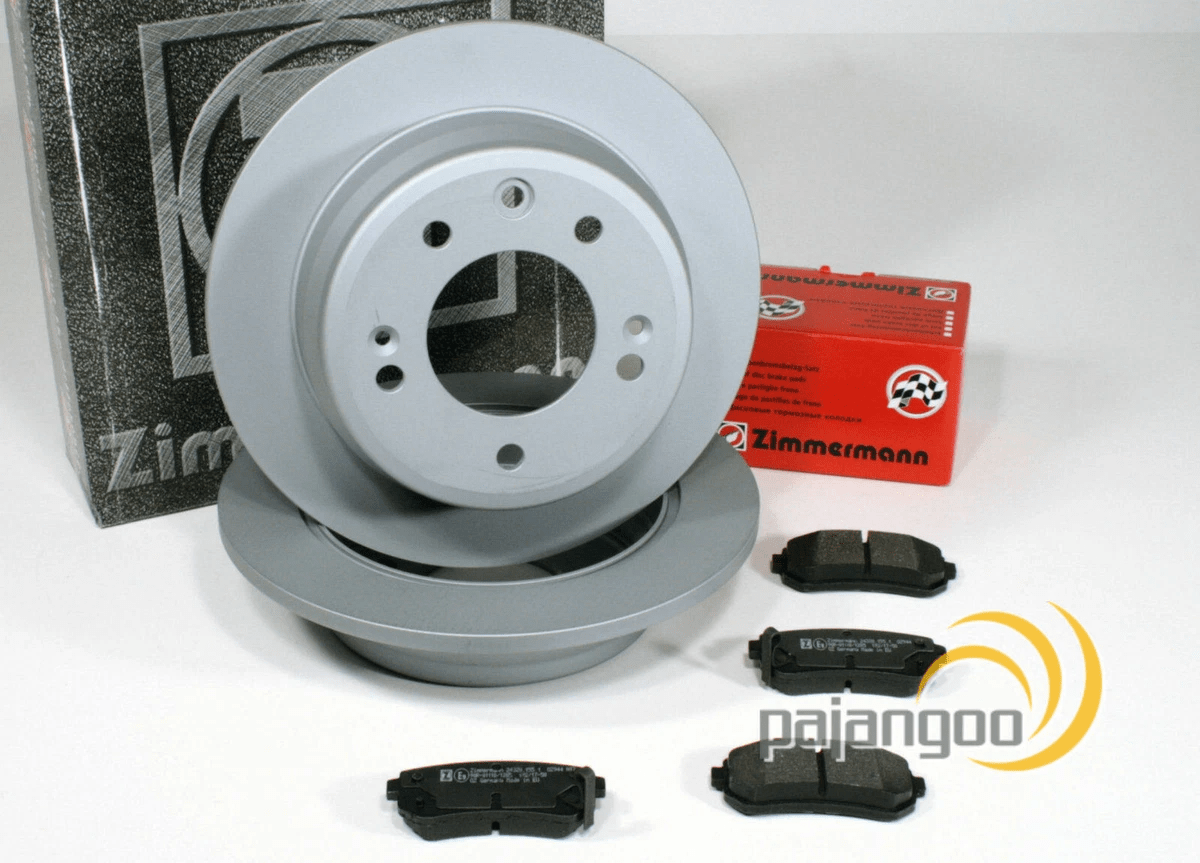 Гальмівні колодки та диски Zimmermann для MERCEDES-BENZ SL 55 AMG